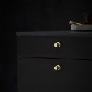 Möbelknopf Manor Round - Gold