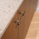 Griffknauf T Manor - Antik-Messing