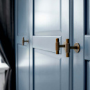 Griffknauf T Manor - Antik-Messing