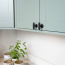 Griffknauf T-Form T Riff - Mattschwarz