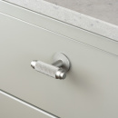 Griffknauf T-Form T Riff - Edelstahl-Optik