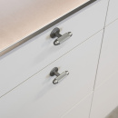 Griffknauf T-Form T Riff - Edelstahl-Optik