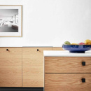 Möbelknopf Transit - 16mm - Mattschwarz