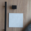 Möbelknopf Transit - 16mm - Mattschwarz