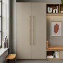 Möbelgriff Bond - Eiche/Edelstahl-Optik