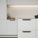 Möbelgriff Facet - Mattschwarz