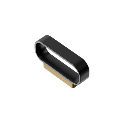 Möbelgriff Race - Eiche/Mattschwarz in der Gruppe Griffe / Farbe/Material / Schwarz bei Beslag Online (352121-11-V)