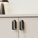 Möbelgriff Race - Eiche/Mattschwarz