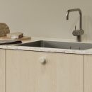 Möbelknopf Colette - 50mm - Glossy Dusty Creme