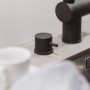 Absperrventil für Geschirrspüler - Silgranit Schwarz