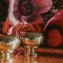 Möbelknopf 7638 - Poliertes Messing