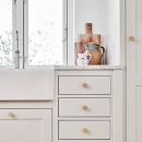 Möbelknopf 2078 - Poliertes Messing