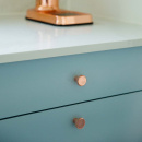 Möbelknopf 2078 - Poliertes Kupfer