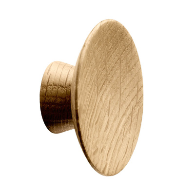 Haken Olympia - 50mm - Eiche in der Gruppe Haken / Farbe/Material / Holz bei Beslag Online (370070-11)
