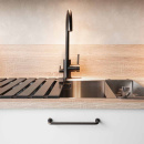 Möbelgriff Lounge - 160mm - Antik-Braun