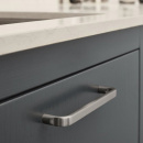 Möbelgriff Base - 160mm - Edelstahl-Optik