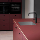 Möbelknopf Plato - Gebürstetes Schwarz