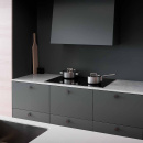 Möbelknopf Plato - Gebürstetes Schwarz