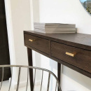 Griffknauf T-Form T Graf Mini - Messing