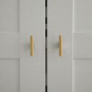 Griffknauf T-Form T Graf Mini - Messing