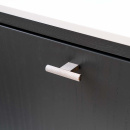 Griffknauf T-Form T Graf Mini - Edelstahl-Optik