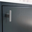 Griffknauf T-Form T Graf Mini - Edelstahl-Optik