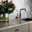 Möbelknopf Jubilee - 28mm - Mattschwarz