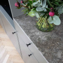 Möbelknopf Jubilee - 28mm - Mattschwarz