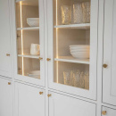 Möbelknopf Jubilee - 28mm - Unbehandeltes Messing