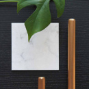 Möbelknopf T Rille - Gebürstetes Messing