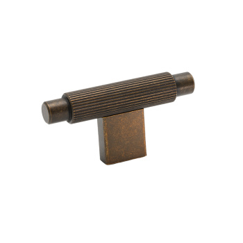 Möbelknopf T Arpa - Antik-Messing