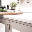 Möbelknopf Arpa/Bricka - Edelstahl-Optik