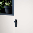 Möbelknopf Arpa/Bricka - Gebürstetes Schwarz