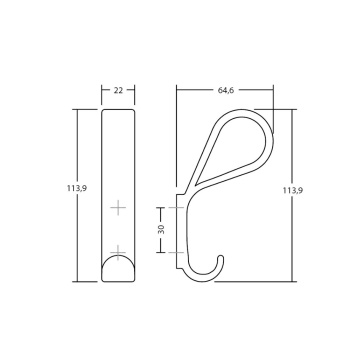 Haken Belt - Vulkanrot
