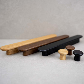 Möbelknopf Classis - 25mm - Walnuss