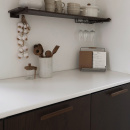 Möbelgriff Brutus - 160mm - Walnuss