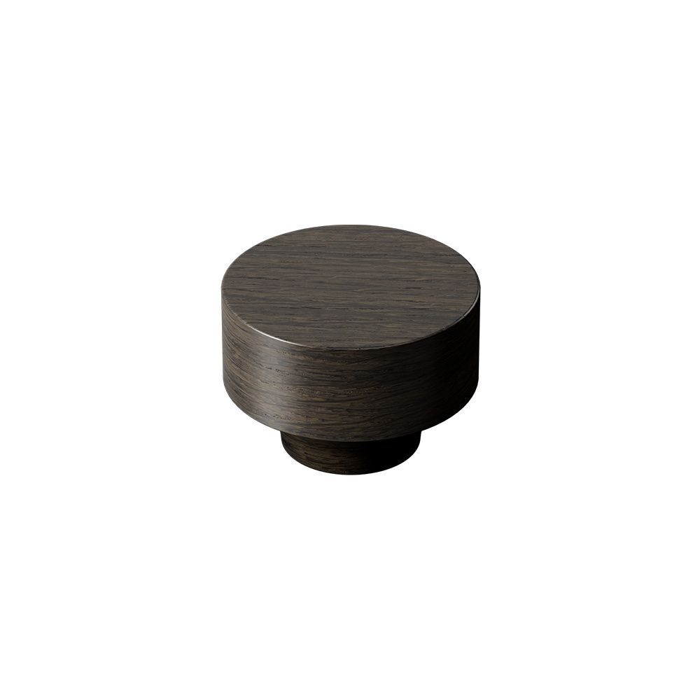 Möbelknopf Row - 40mm - Eiche Dunkel Gebeizt