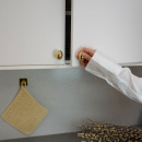 Möbelknopf 401 - Poliertes Messing