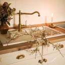 Möbelknopf 401 - Messing (Matt)