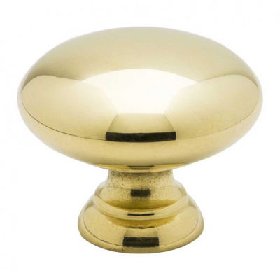 Möbelknopf 411 - 32mm - Poliertes Messing in der Gruppe Knöpfe / Farbe/Material / Messing bei Beslag Online (391151-11)