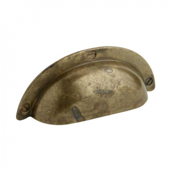 Muschelgriff 3922 - 64mm - Antik Look