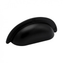 Muschelgriff 3922 - 64mm - Antik-Schwarz