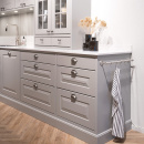 Muschelgriff 3922 - 64mm - Zinn