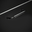 Möbelgriff Brohult M - 128mm - Vernickelt/Weiß