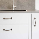 Möbelgriff 1690 - 101mm - Vernickelt