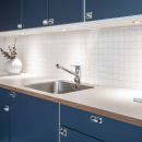 Skåpsregel 5181U Ticka - Edelstahl-Optik