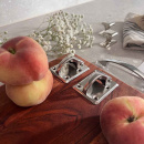 Skåpsregel 5181U Ticka - Edelstahl-Optik