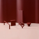 Toniton Hide Möbelgriff - Reddish Brown