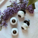 Möbelknopf 8131 - Grün/Antik