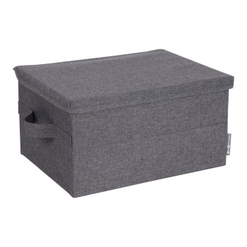 Boxen mit Deckel - Grau